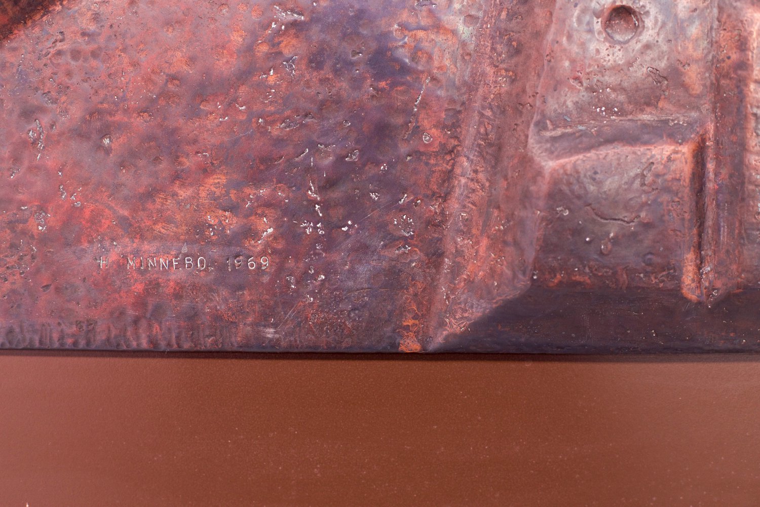 Copper door 