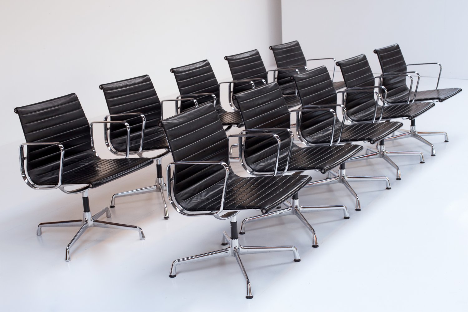 Alu chairs by Eames