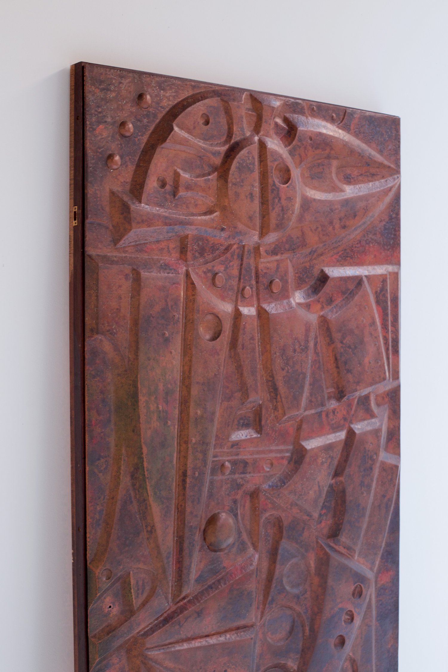 Copper door 