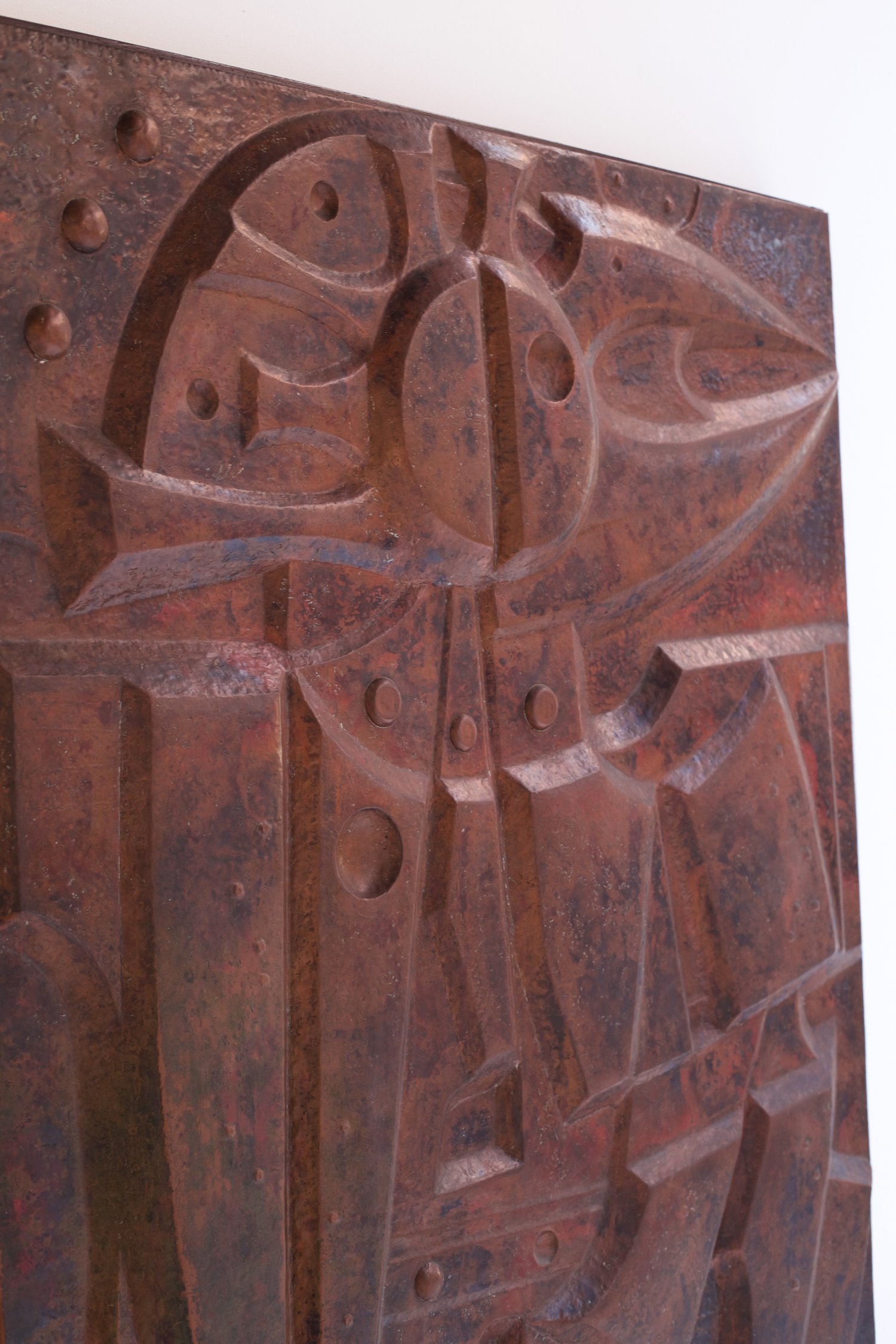 Copper door 