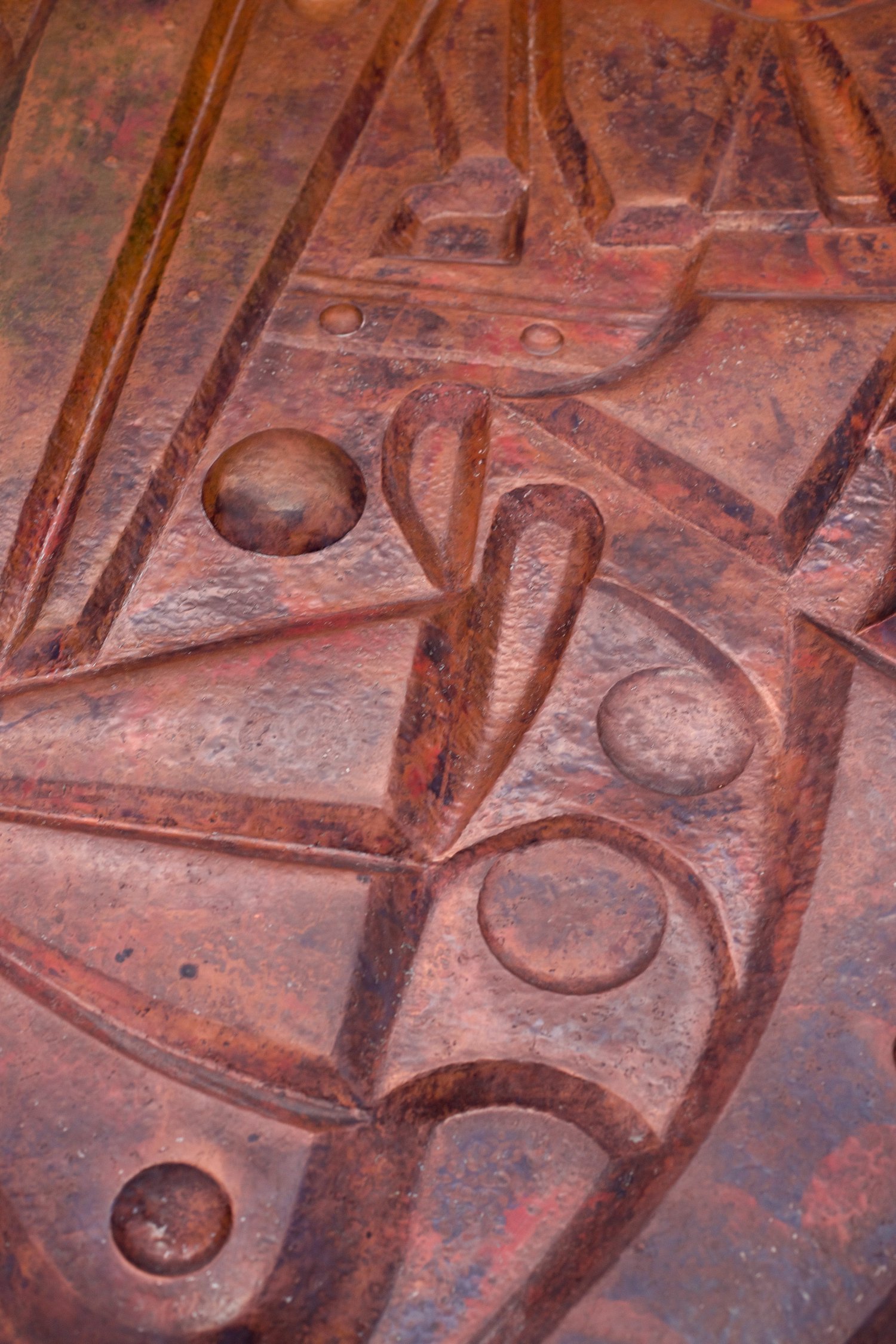 Copper door 