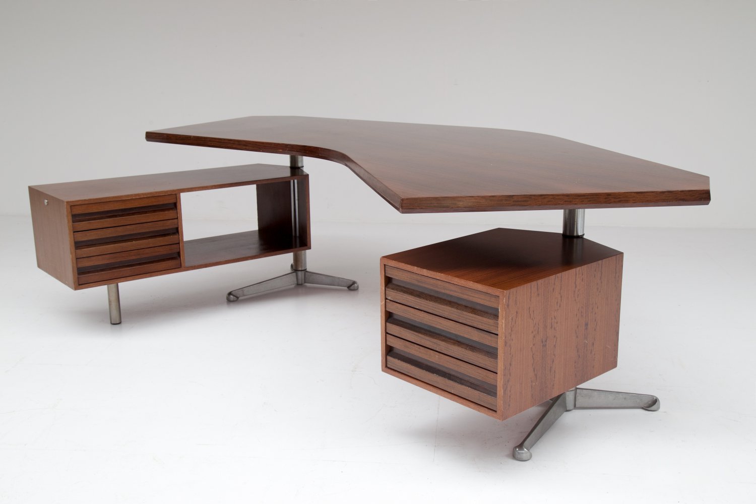 Osvaldo Borsani Boomerang desk for Tecno Milano