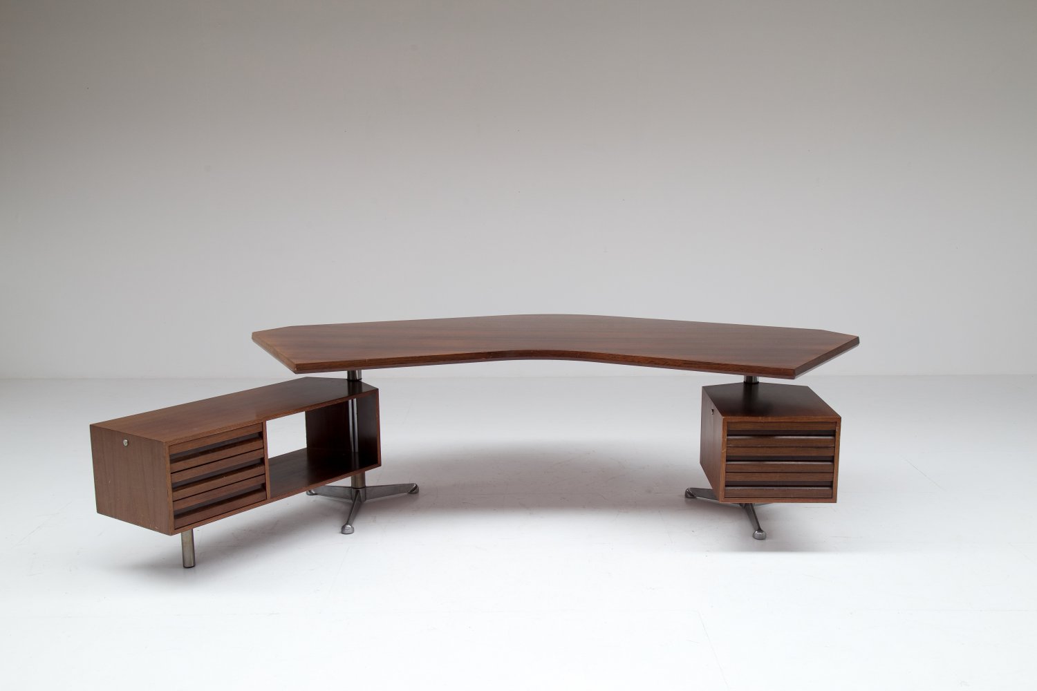 Osvaldo Borsani Boomerang desk for Tecno Milano