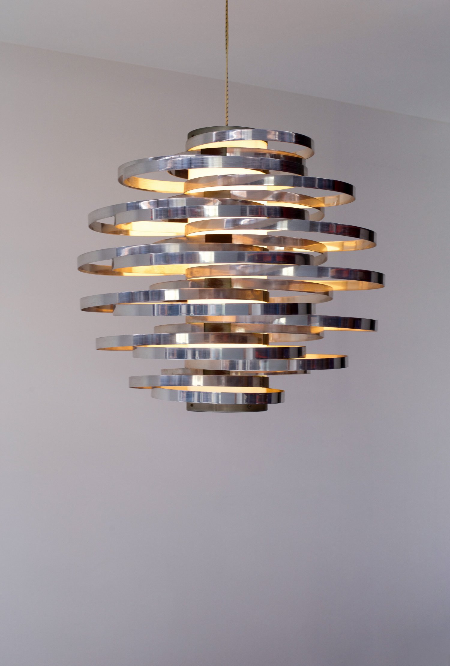 Gaetano Sciolari 'Cyclone' ceiling light