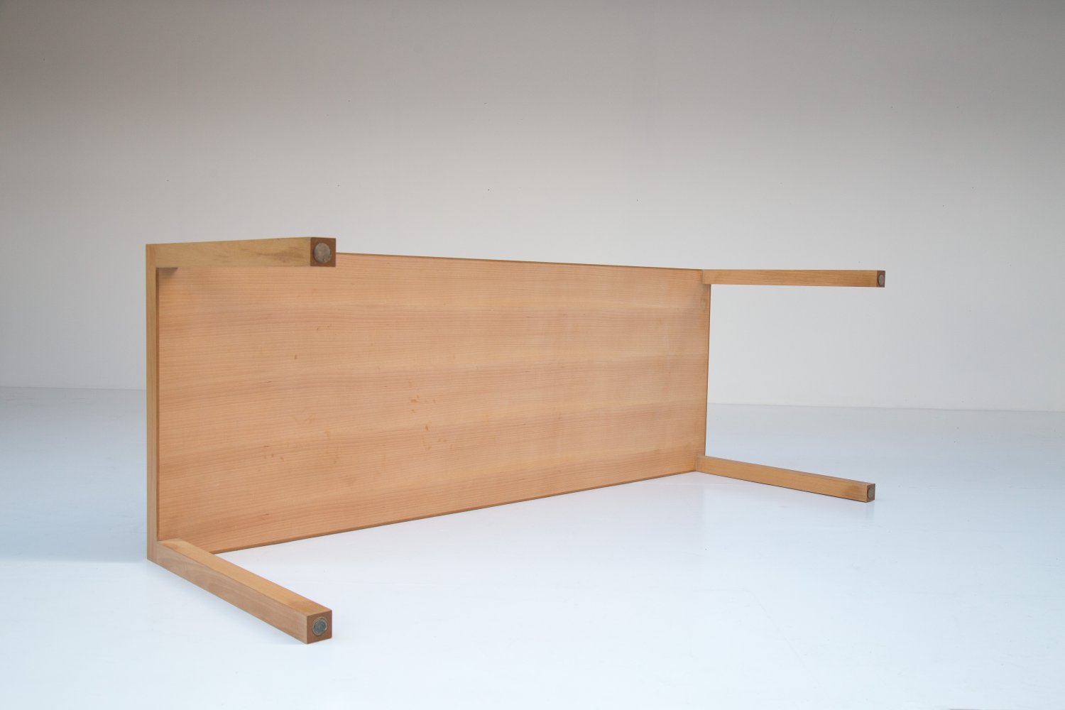 Maarten Van Severen table in beech wood.