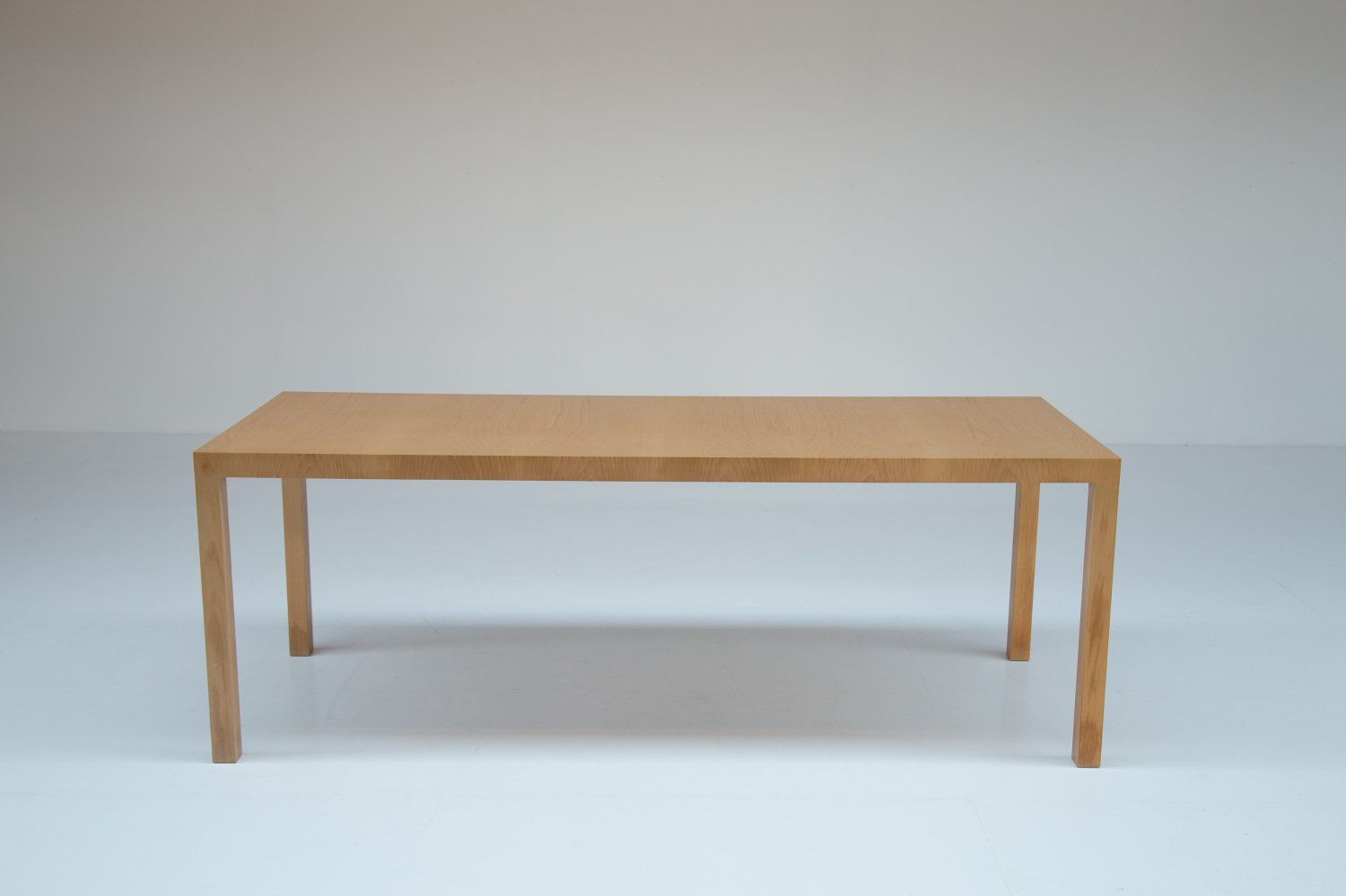 Maarten Van Severen table in beech wood.