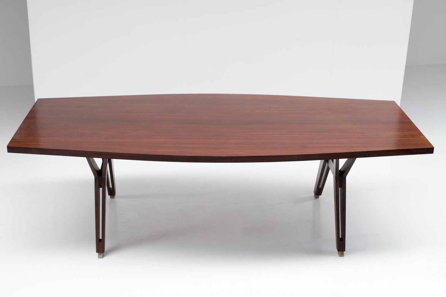 Oval dining table by Ico Parisi for MIM Roma