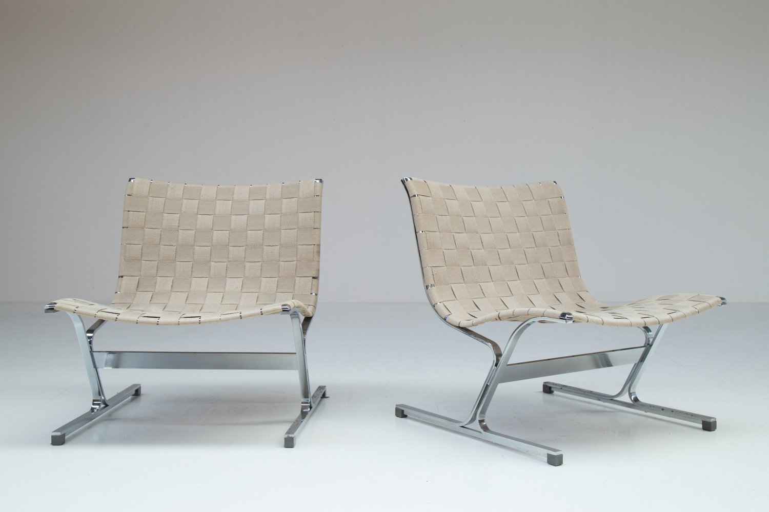 Pair of Luar chairs.