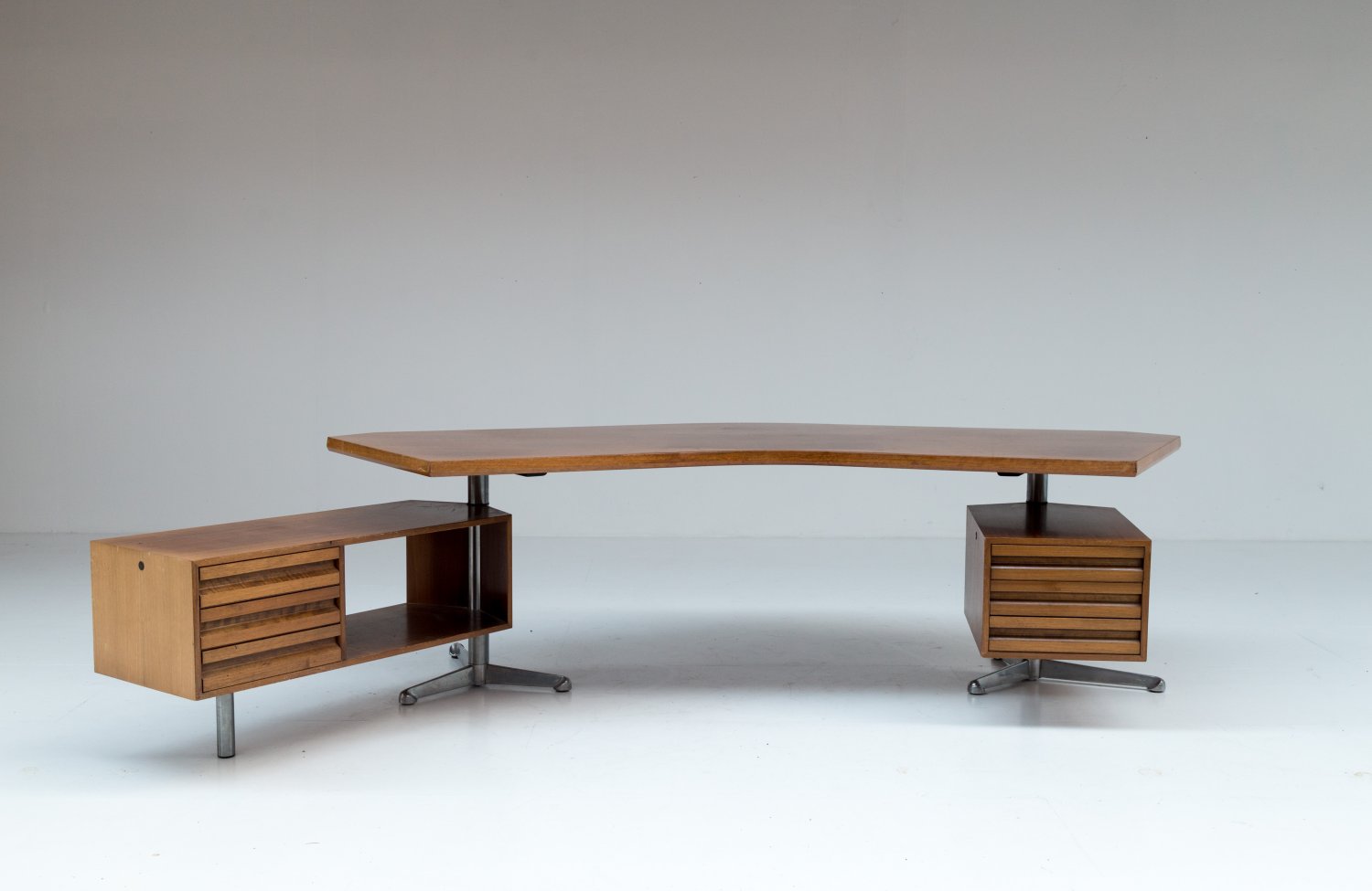 Osvaldo Borsani Boomerang desk for Tecno Milano