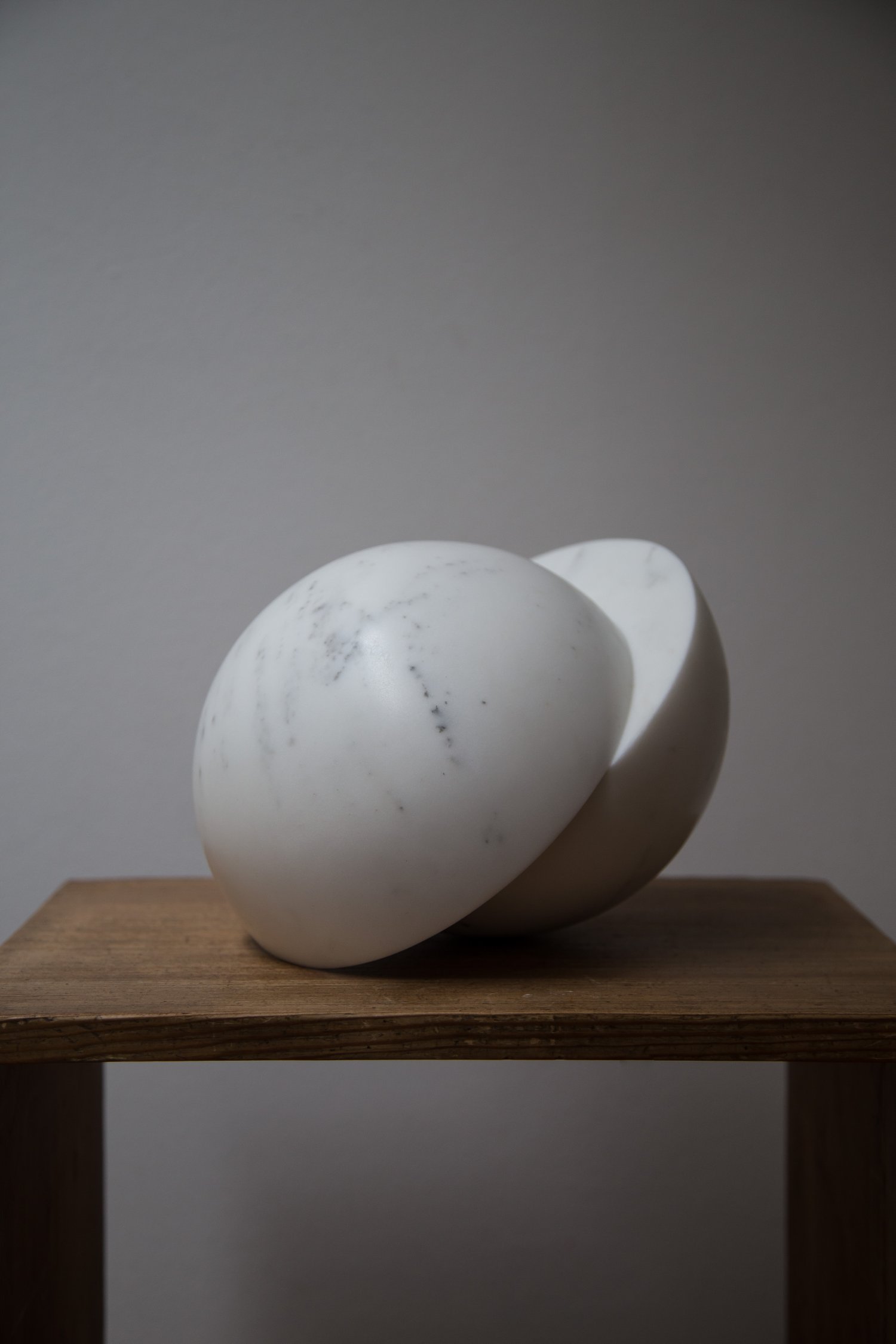 Carrara Marble Sculpture by Piet Van Loocke