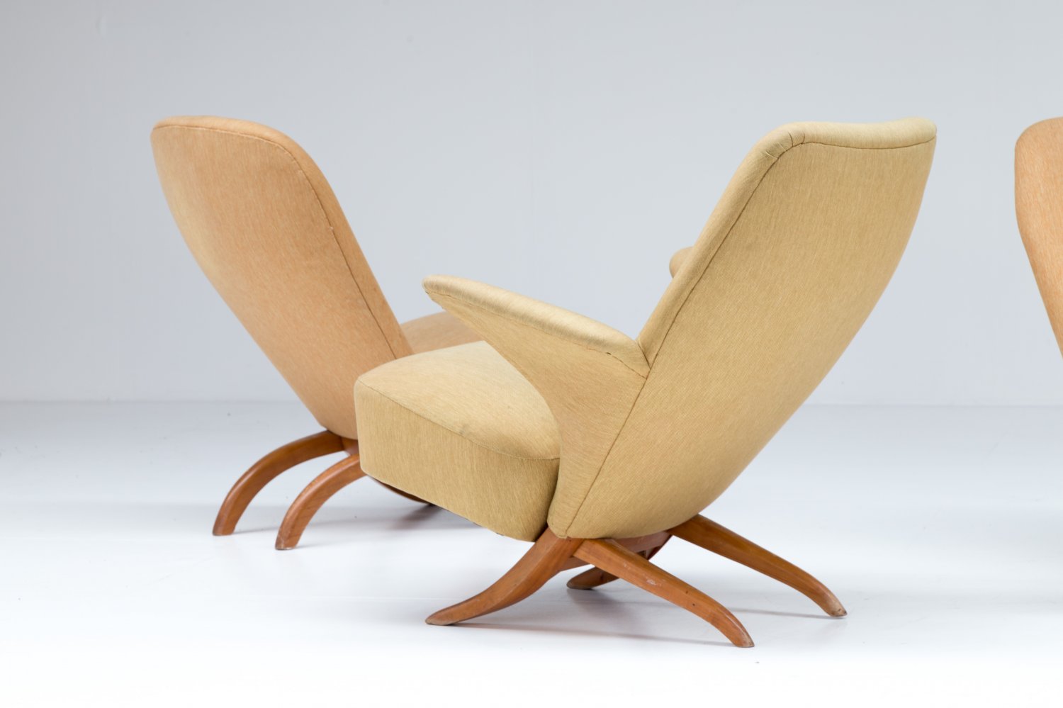 Group of Theo Ruth chairs for Artifort