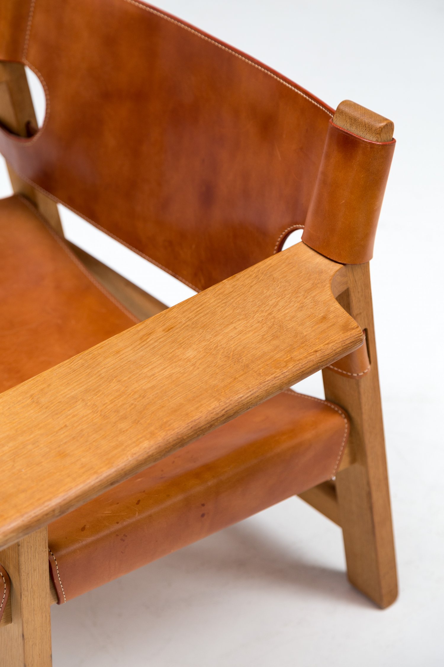 Pair of Spanish Chairs by Borge Mogensen