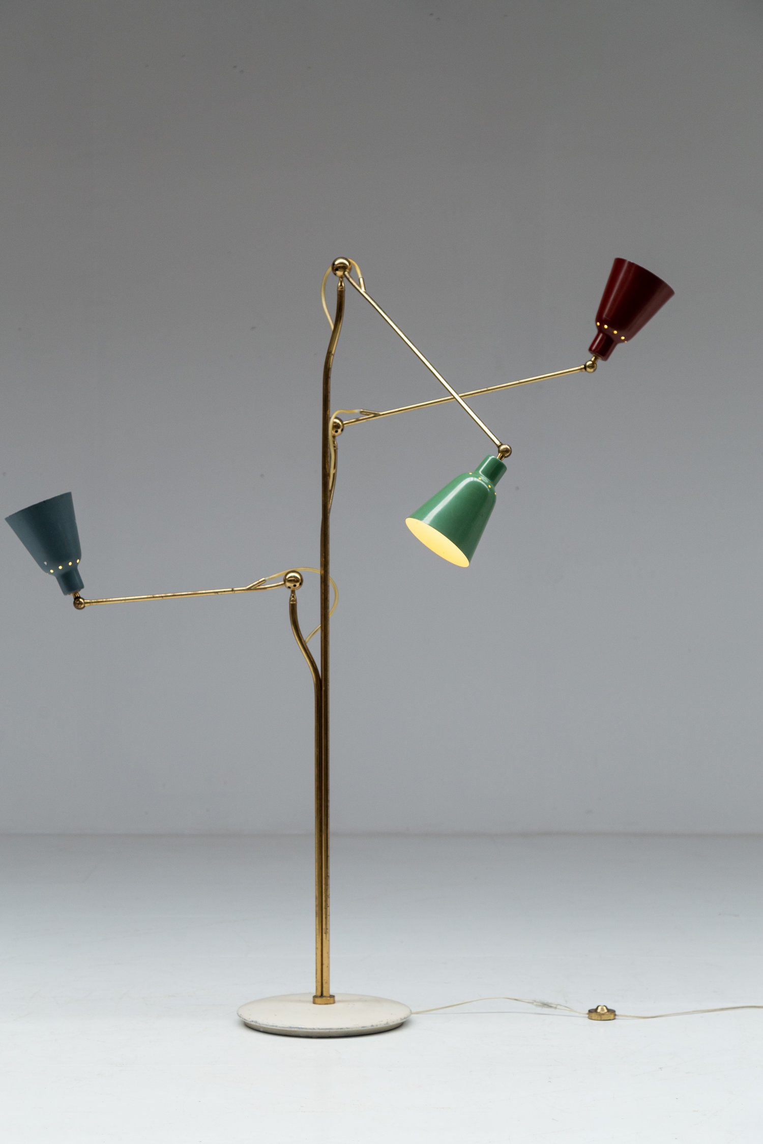 Angelo Lelii floor lamp, Arredoluce