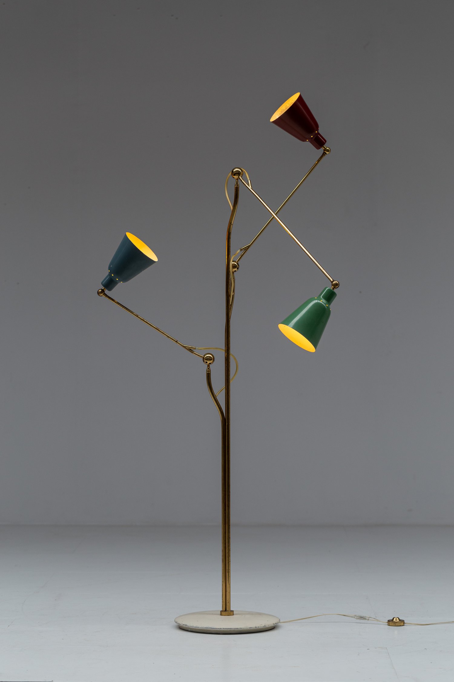 Angelo Lelii floor lamp, Arredoluce