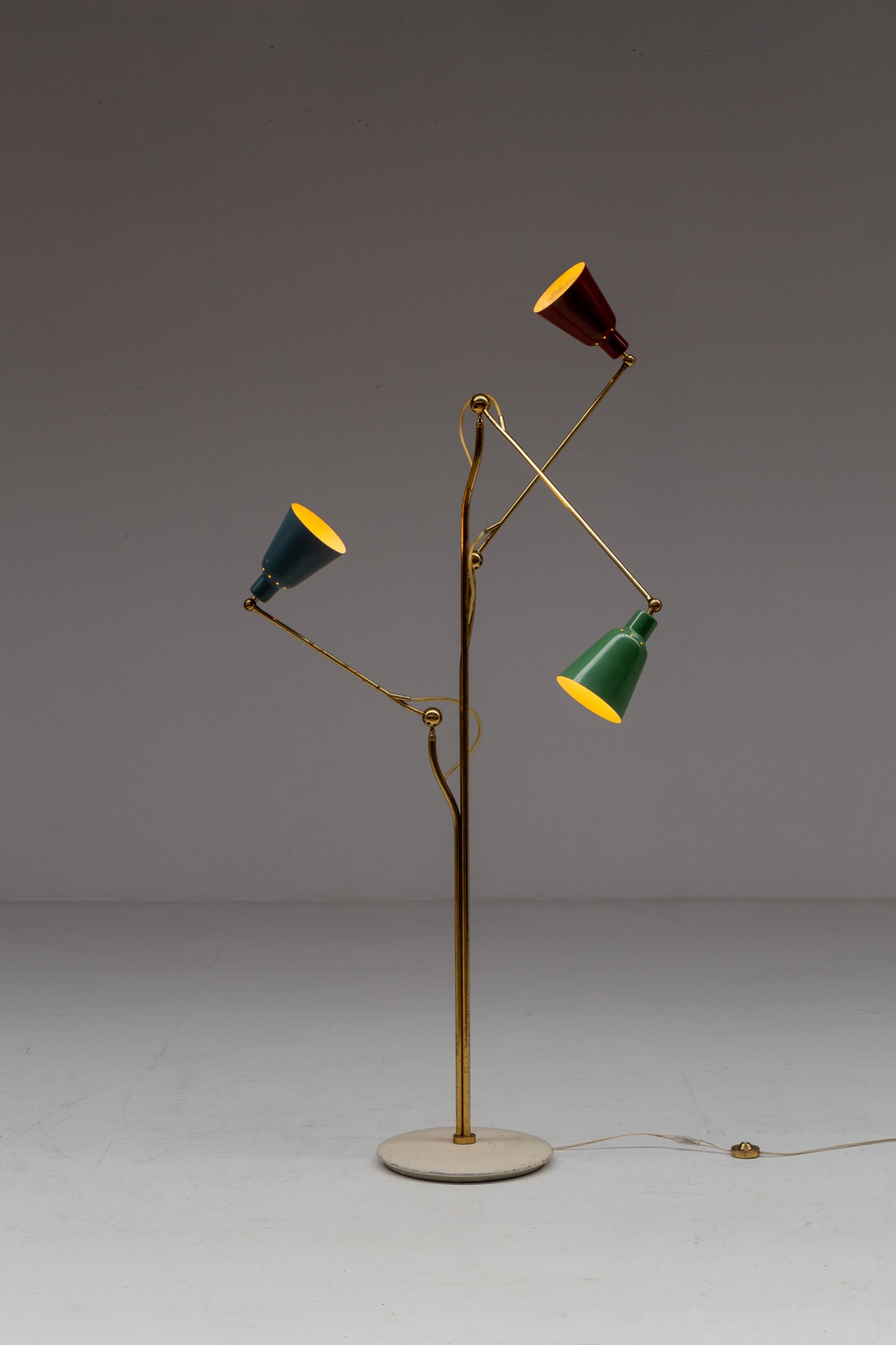 Angelo Lelii floor lamp, Arredoluce