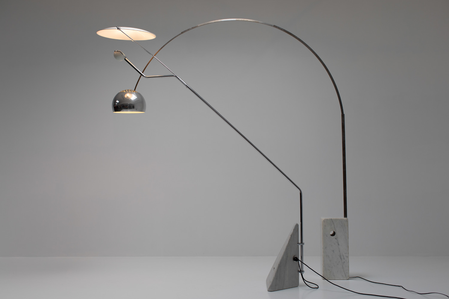 'Riflessione' floor lamp by Claudio Salocchi, 1973, Skipper