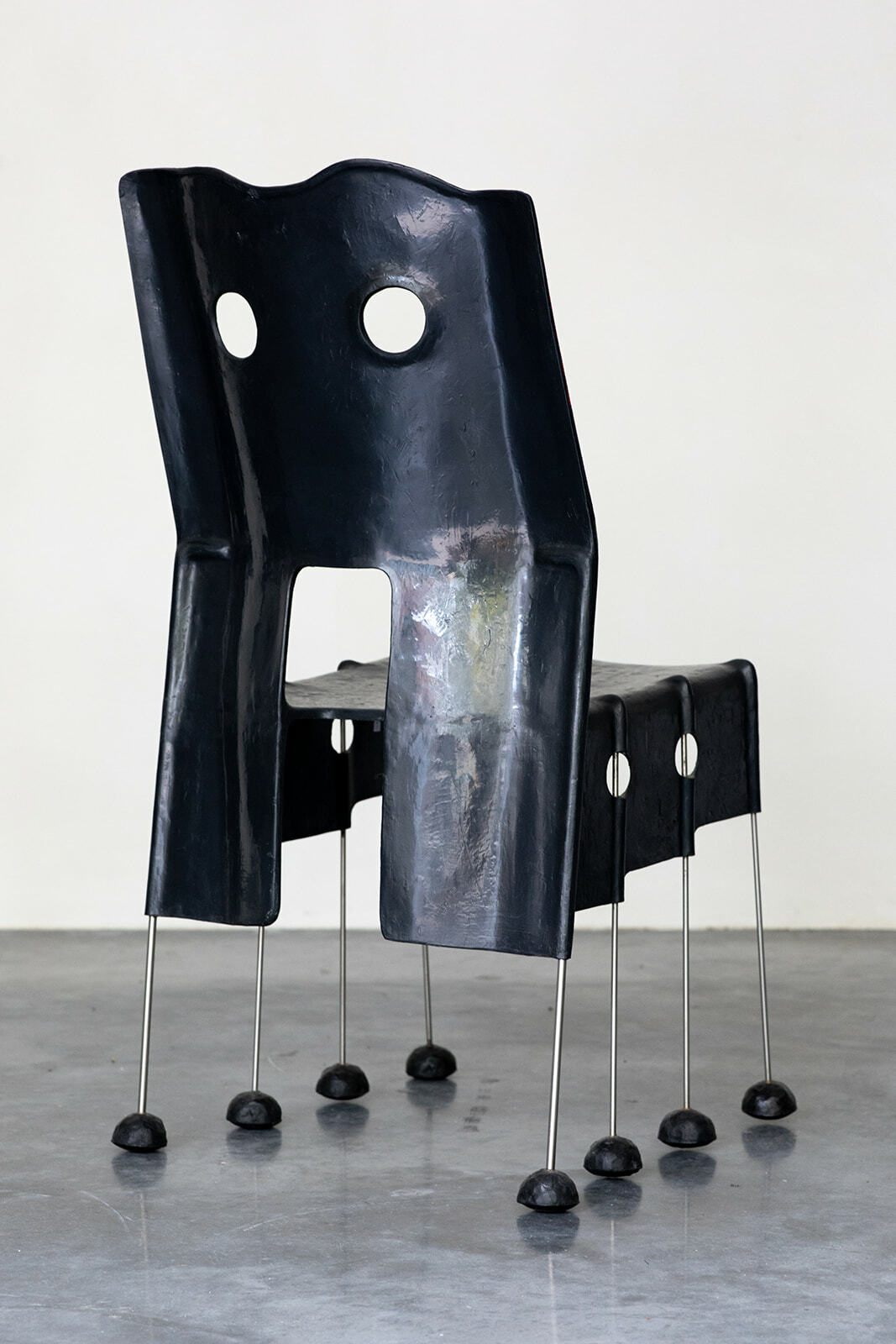 pair of Green Street chairs by Gaetano Pesce