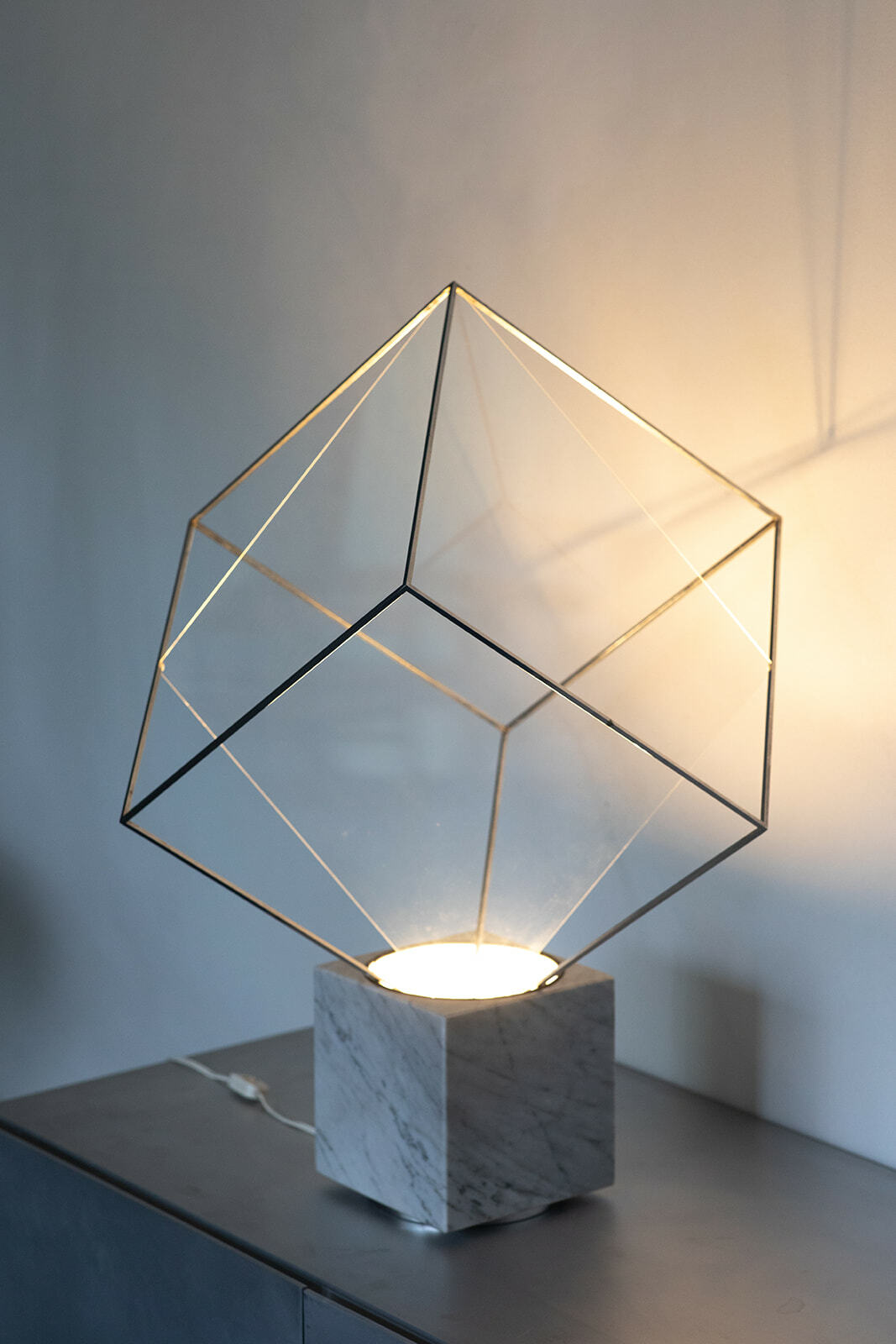 Tulpa lamp by Claudio Salocchi for Lumenform