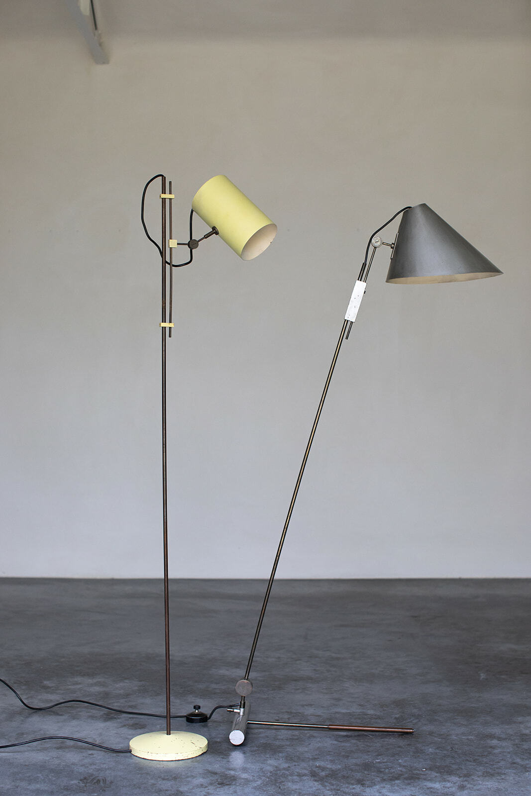 Tito Agnoli rare floor lamp