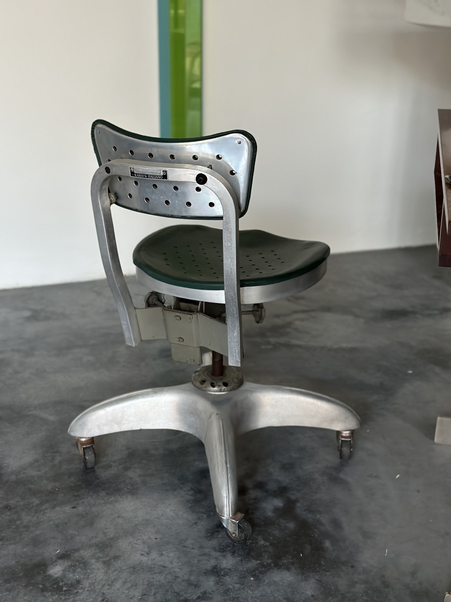 Gio Ponti 1938 industrial desk chair