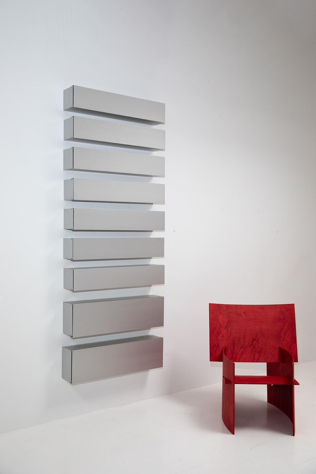 Shigeru Uchida Horizontals A-Line shelves by Pastoe
